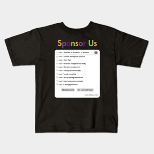 Sponsor Us Kids T-Shirt